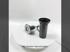 ตะวันใต้ดิน แสงสภาพแวดล้อมภายนอก DC12V-24V กันน้ํา IP67 เหล็กไร้ขัด