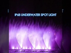 IP68 LED Underwater Spot Light 20W 40W 60W 80W DMX512 แสงจุดสระน้ํา