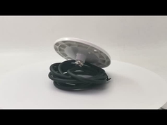 6W LED PAR56 สระว่ายน้ําแสง Ultra Thin PC วัสดุกําแพงติดตั้งสระว่ายน้ําแสง