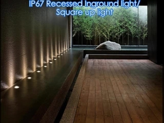ไฟพื้น LED ภายนอกใต้ดินปรับปรับสําหรับทางเดิน