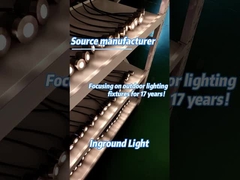 ความดันต่ํา กันน้ํา IP65 ปรับมุม ดินฝัง LED Deck Light Outdoor Inground Flood Upl