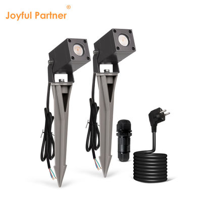 ต้นไม้สแควร์ LED สวนจุดแสง กันน้ํา IP65 อลูมิเนียมกลางแจ้ง ใบรับรอง CE