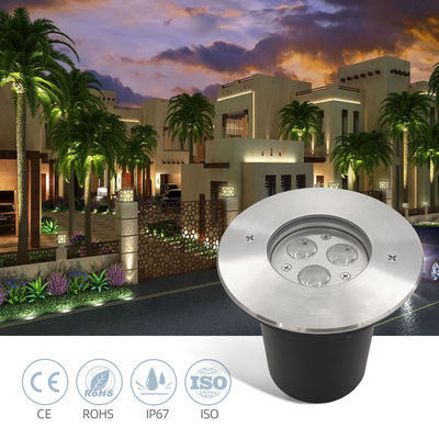 ไฟจอด LED ภายใต้ดิน 3W 6W 9W COB ไฟจอดภายในถนนภายนอก