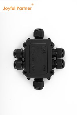 กล่องต่อสายไฟกันน้ำภายนอกอาคาร IP68 ไนลอน 2/3/4/5/6 ทาง กล่องพลาสติก