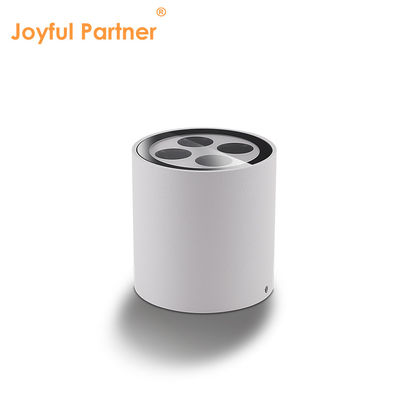 หลังคาภายในภายนอก IP65 8w ด้านผิวติดทรงกระบอก สีขาวเย็น 4000K LED Uplights CE RoHS Certificate