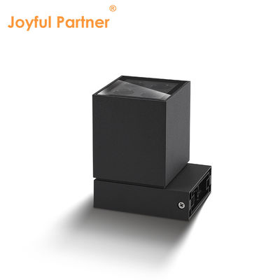 กันน้ํา IP65 แสงกําแพงกลางแจ้ง 8W 45 องศา DC 24v CE ใบรับรอง SMD LED โหลสลูมิเนียม