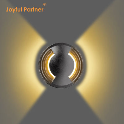 Ultra Thin IP67 Waterproof Recessed 2W LED Outdoor Inground Lighting SS316 Cover สําหรับทางสวน