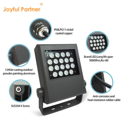 18W 24VDC LED สวนจุดแสง กันน้ํา กลางแจ้งต้นไม้จุดแสง