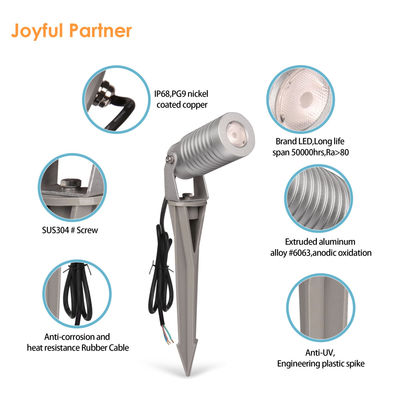 DC 24V 10W Led Spot Spike Yard Light RGBW 4in1 โทรศัพท์มือถือที่กันน้ําแสงกลางแจ้ง