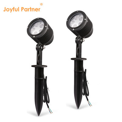 สถานที่ทัศน์ LED สวน Spot Light อัลลูมิเนียมภายนอก LED สปิกไฟ