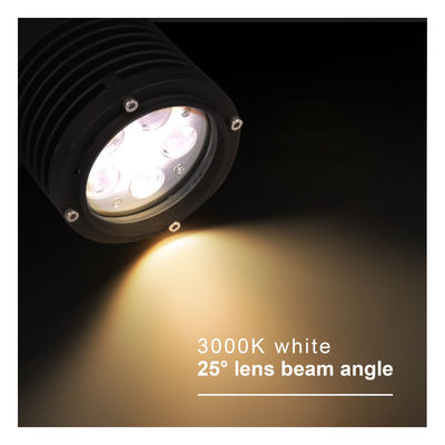 สถานที่ทัศน์ LED สวน Spot Light อัลลูมิเนียมภายนอก LED สปิกไฟ