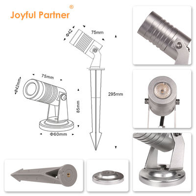 แสง LED สป๊อตสวนที่ทันสมัย อลูมิเนียม กันน้ํา Ip65 แสง LED สปิก