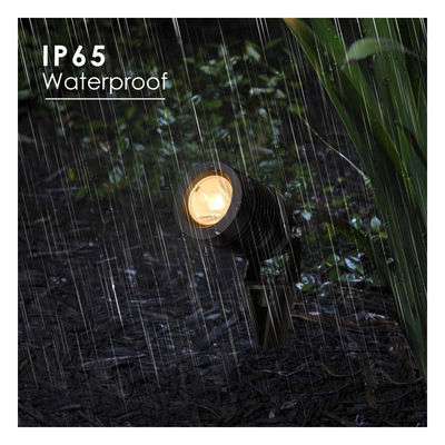 10W สีขาวอบอุ่นกลางแจ้ง สวนจุดแสง สวนทาง LED สปิกแสง