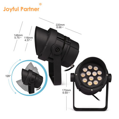 ความสว่างสูง รอบกลางแจ้ง RGB ไฟสโปต LED IP65 LED ต้นไม้ภูมิทัศน์