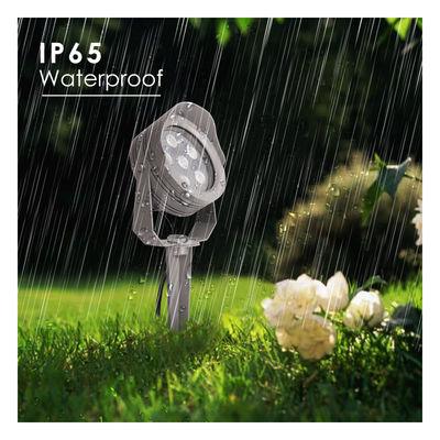 อลูมิเนียมสกัด LED สวนจุดแสง IP65 กันน้ํากลางแจ้งสล็อตสนาม