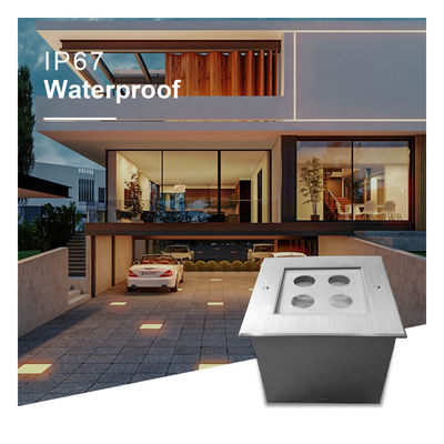 12V DC Floor Step LED Outdoor Underground Light IP67 ติดดิน 3W 4W 8W