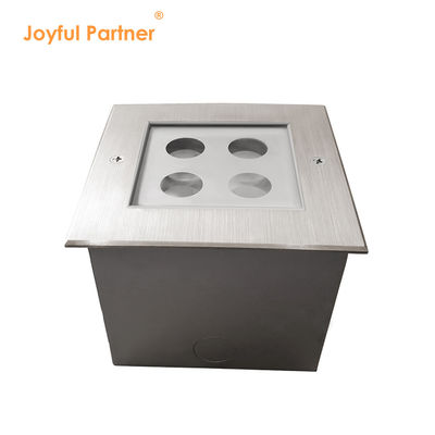 ไฟ LED ฝังพื้นแบบสี่เหลี่ยมเดิม CREE / OSRAM LED 4W 8W IP67 CE RoHS สำหรับทางเดินแนวนอน