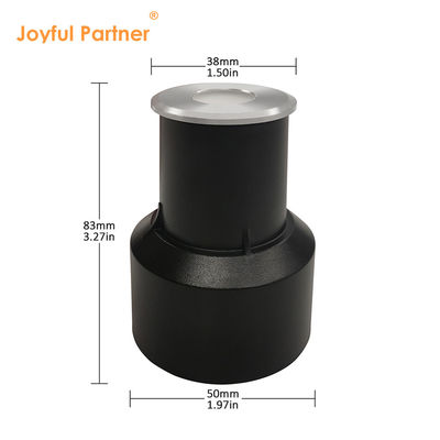 ไฟฝังพื้น IP67 ไฟฝังขนาดเล็ก ไฟฝังดิน 12V 24V วอร์มไวท์ DIA45MM กระจกฝ้า ไม่มีเลนส์