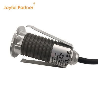 มินิ IP67 แสงใต้ดิน กันน้ํา สีเดียว 3000K สแตนเลส 1W