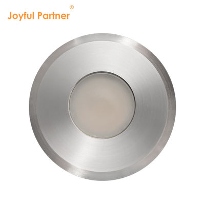 แสงกระเบื้องขนาดเล็ก 12V 24V 1W 2W LED สีเดียว DIA 38MM สําหรับสวนสแควร์