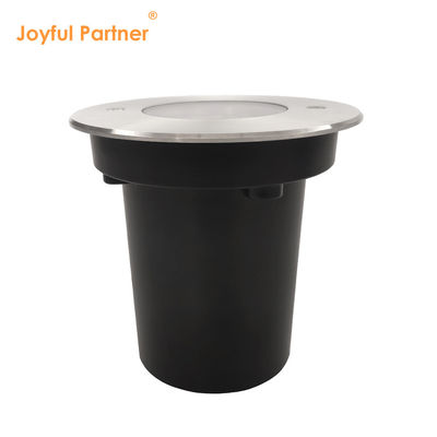 ไฟสวน LED ใต้ดิน 3W 6W 9W DC12V-24V DIA108MM ด้วยมุมรังสี 30 องศา