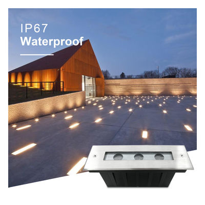 6w Rectangle Recessed Linear light ของแท้ Cree LED สีเดียว พร้อมการรับรอง CE ROHS L195mm