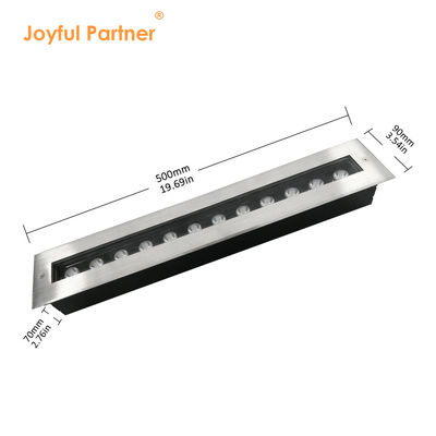 500 มม ความยาว LED ลงในไฟฟ้าเส้นตรง 12W IP67 กันน้ํา