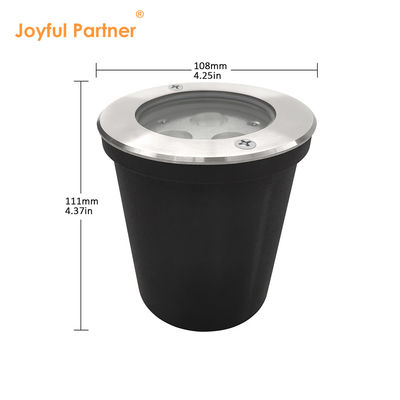 24V DC LED Deck Post Light กันน้ํา 6W LED Outdoor Inground Light แสงในพื้น