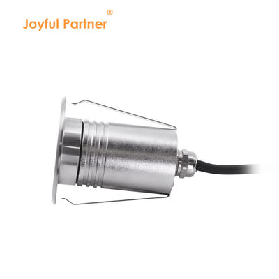 ไฟสระว่ายน้ําใต้ดิน LED ขนาดเล็ก 1W 2W IP68 3000k 12V / 24V DC