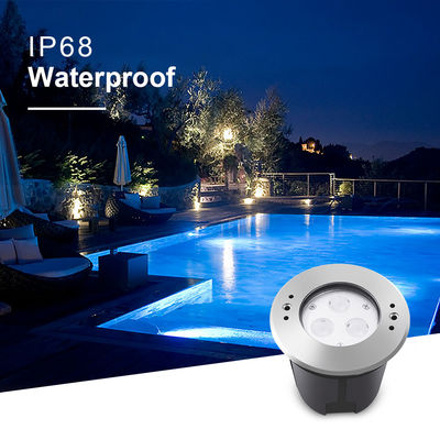 3W กันน้ํา IP68 LED สระว่ายน้ําใต้น้ํา ไฟ 316 SS RGB DMX512 ไฟสระว่ายน้ํา
