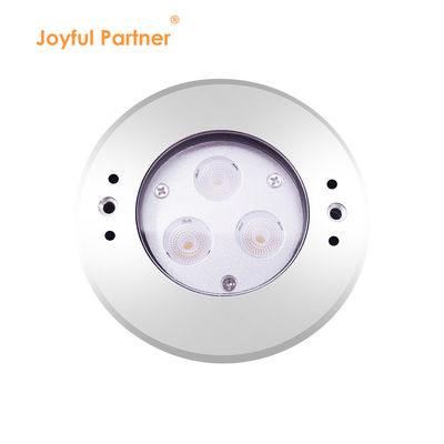 3W กันน้ํา IP68 LED สระว่ายน้ําใต้น้ํา ไฟ 316 SS RGB DMX512 ไฟสระว่ายน้ํา