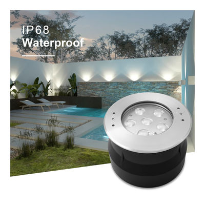 สระว่ายน้ําฝังแสงใต้น้ํา IP68 DC24V RGB LED สปา ไฟสระว่ายน้ํา