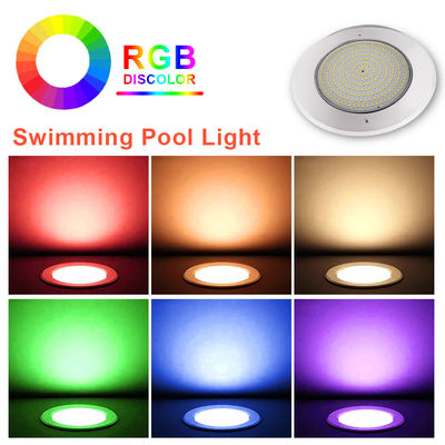 DC12V LED PAR56 สระว่ายน้ําแสง 18W 25W 35W LED RGB สระว่ายน้ําแสง IP68