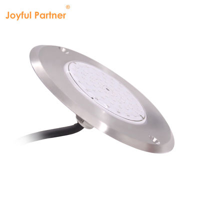 ป้องกันกรด DC7.5mm Slim DC 12V Beam Angle 120 Deg 3000K 316 สแตนเลส PAR56 สีเปลี่ยนแสงสระว่ายน้ํา