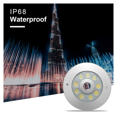 ไฟหล่อ LED สีสัน 2700k - 6500k IP68 ไฟหล่อ LED ภายใต้น้ํา