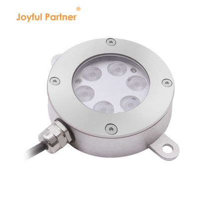 ไฟสระ LED ภายใต้น้ํา 6W RGB IP68 ไฟสระกันน้ํา 2700k - 6000k