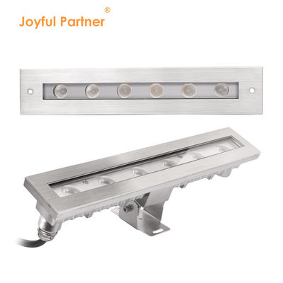 3W 6W 9W สระว่ายน้ําน้ําตก LED ไฟ 2700k - 6500k LED ไฟดําน้ํา