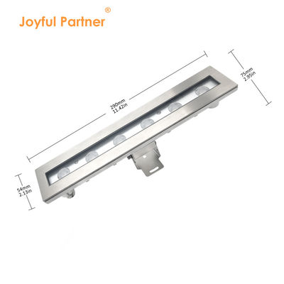 LED Underwater Spot Light IP68 6W 12W RGB3 ในความยาว 1 290MM ด้วยการรองรับการติดตั้ง