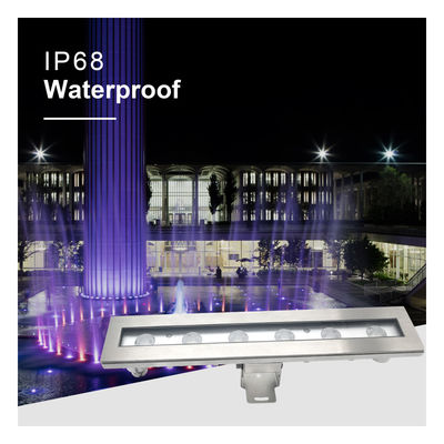 3W 6W 9W สระว่ายน้ําน้ําตก LED ไฟ 2700k - 6500k LED ไฟดําน้ํา