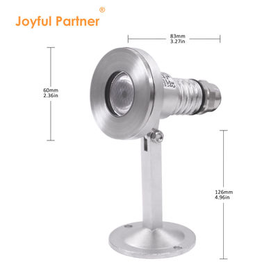 ไฟสระว่ายน้ำกันน้ำ IP68 RGB DMX SS316 LED 12V DC พร้อมขายึด