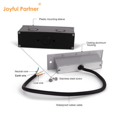 IP65 3W 5W LED แสงผนังขั้นตอนแสงเส้นสําหรับมุมบันได