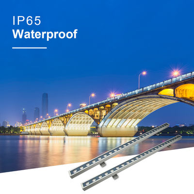 สาย LED แสงล้างผนัง 9W IP65 LED RGB แสงจุดสําหรับตกแต่งอาคาร