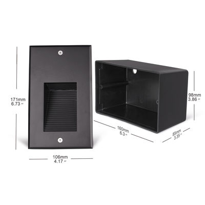 SMD 6W LED หลอดไฟผนังที่ซึม IP65 แสงพื้นฝัง