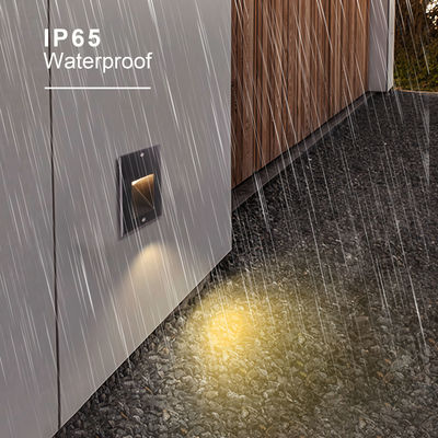 SMD 6W LED หลอดไฟผนังที่ซึม IP65 แสงพื้นฝัง