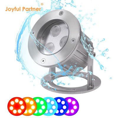 IP68 RGB หลอดไฟหลอดไฟ LED ใต้น้ํา สแตนเลส สแตนเลส LED หลอดไฟจุด