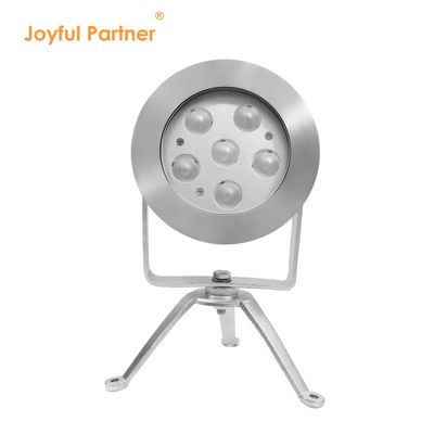 RGBW LED Underwater Spot Light 24V DC สแตนเลส 316 DMX512 เครื่องควบคุม