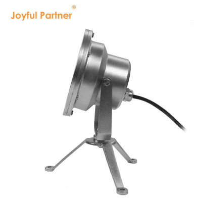 ไฟสปอร์ตไลท์ใต้น้ำ LED RGBW ควบคุม DMX สแตนเลสสตีล 316 เกรดมารีน DC12 24V