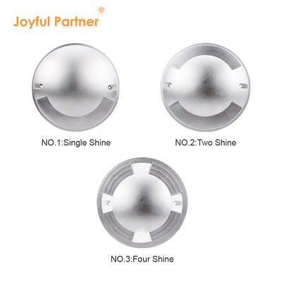 Joyful กันน้ํา LED ลงในพื้นแสง อลูมิเนียมบริสุทธิ์ 6063 หลังคา หนึ่ง สอง สี่ ทางด้านออก