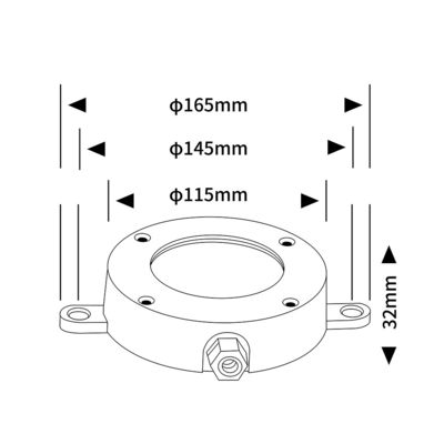 IP68 พลังงานสูง ไฟหล่อ LED กันน้ํา สแตนเลส หนุนร่างกาย DMX512