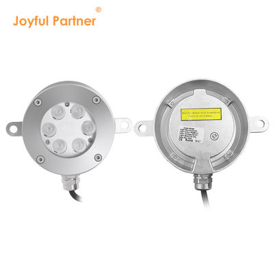 ไฟน้ำพุ LED สำหรับสระว่ายน้ำกำลังสูง IP68 กันน้ำ สแตนเลสสตีล 316 สำหรับสวนขนาดเล็ก